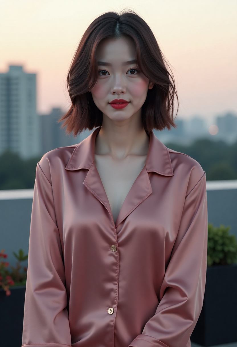 她在厨房海报
